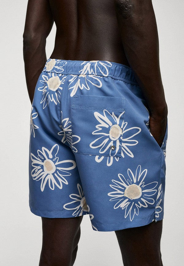 MNG flowers Swim Trunk