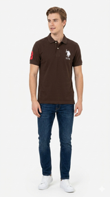 U.S POLO ASSAN 3 pique polo T_shirt
