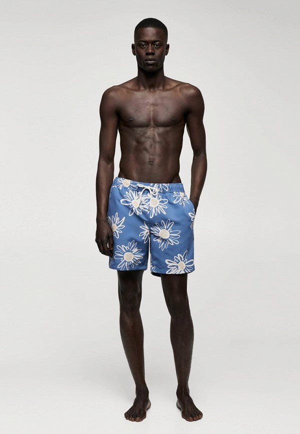 MNG flowers Swim Trunk