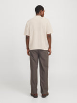 MNG Structured Knitted shirt polo