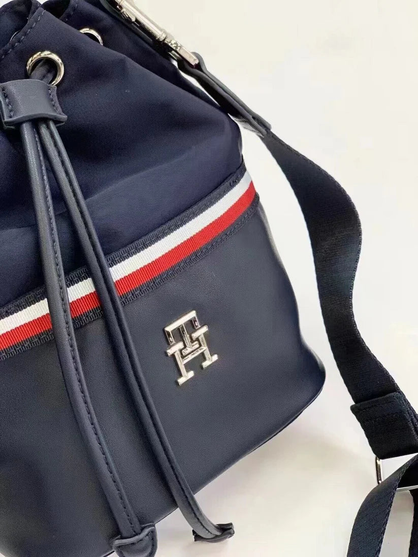 Tommy Hilfiger Riley All Over Monogram Baguette Bag