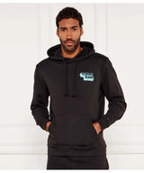 Tommy Jeans Stack Logo Back Graphic Hoodie Men Black (BH)