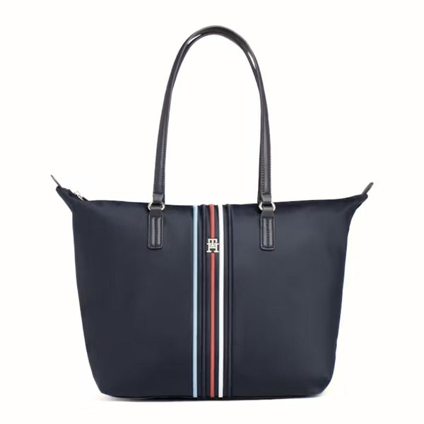 Tommy Hilfiger Poppy Tote Corp handbag -BLK