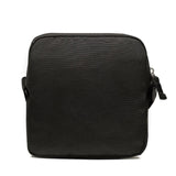 Tommy Jeans Men’s Black Compact Mesh-Front Shoulder Bag